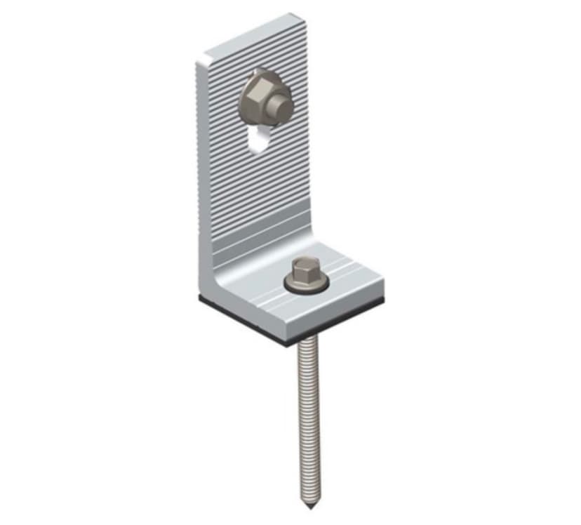 Aluminium L-Foot 35mm + Self Tapping Screw