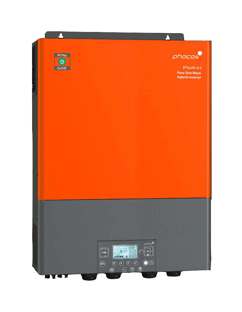 Phocos PSW-H-8kW-230/48V Any-Grid Hybrid Inverter/Charger