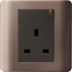 Schneider 13A 1G Switched Socket